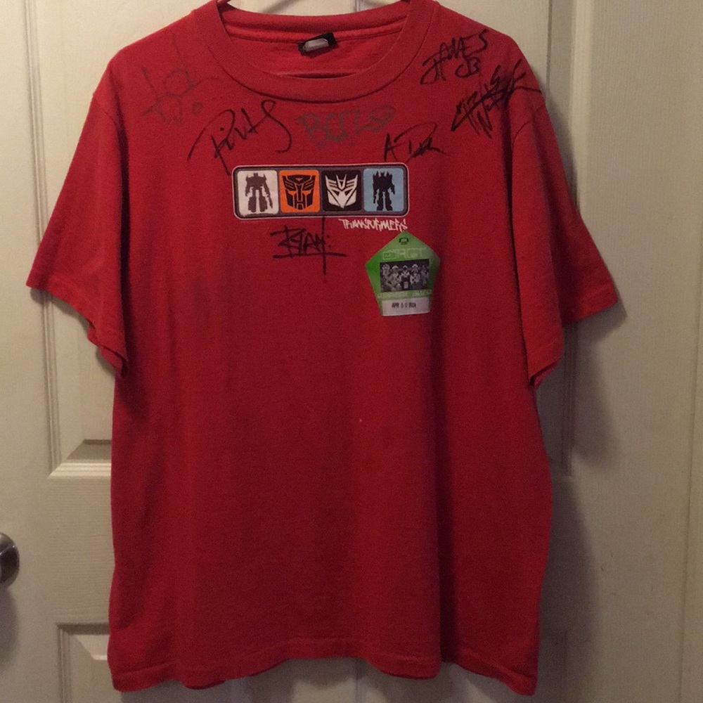 Orgy Band Autographs Shirt